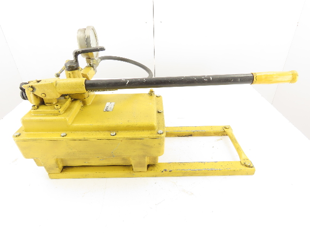 Enerpac P462 Two Speed Steel Hydraulic Hand Pump/Jack 10000 PSI