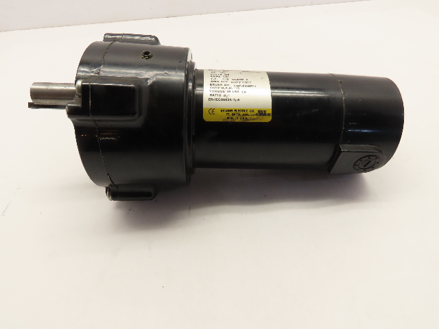 Baldor 24A709Z022G1 Gearmotor .25 Hp 125 RPM 20:1 Ratio DC 180V