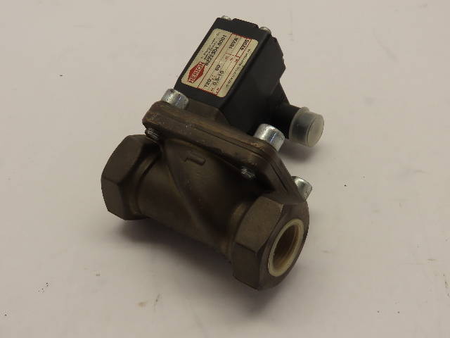 Herion Directional Pneumatic NC Solenoid Valve 120V Coil 3/4" NPT inlet/outlet