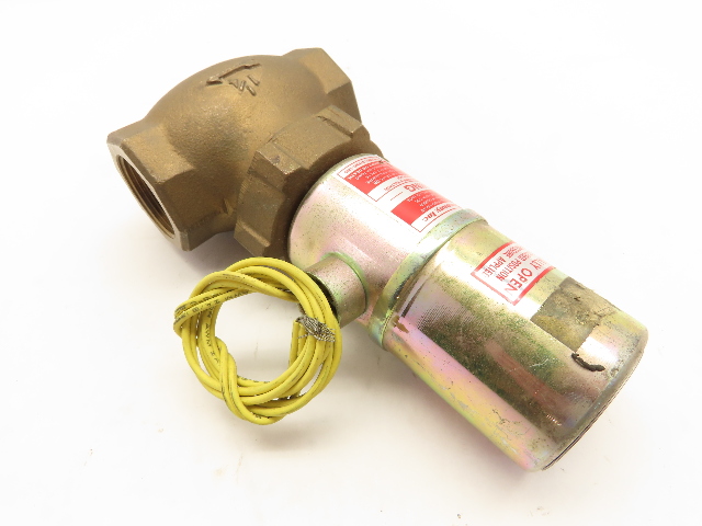 GOULD QR-3V Air Water Solenoid Valve 5-150PSI 120V Coil 1-1/4"NPT Normally Open