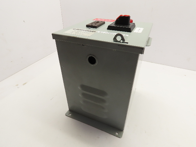 Marcie MN1000-GFCI-3140 Transformer Disconnect 1000 VA PRI 380/480V  Sec 120V