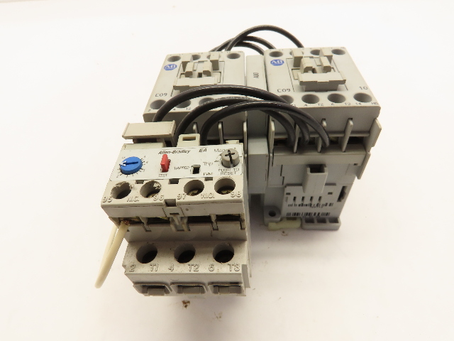 AB 100-C09*10 Reversing motor starter Contactor 1.6/5A overload relay 120V Coil