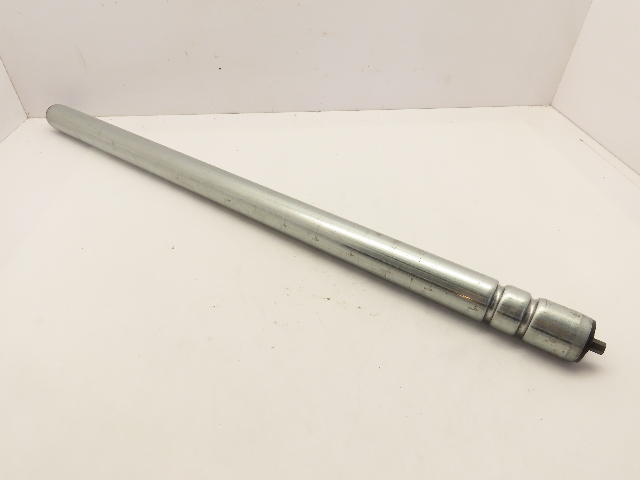 Gravity Conveyer Roller O-ring drive grooves 1.9" Dia x 36" B.F. 7/16" Hex axle