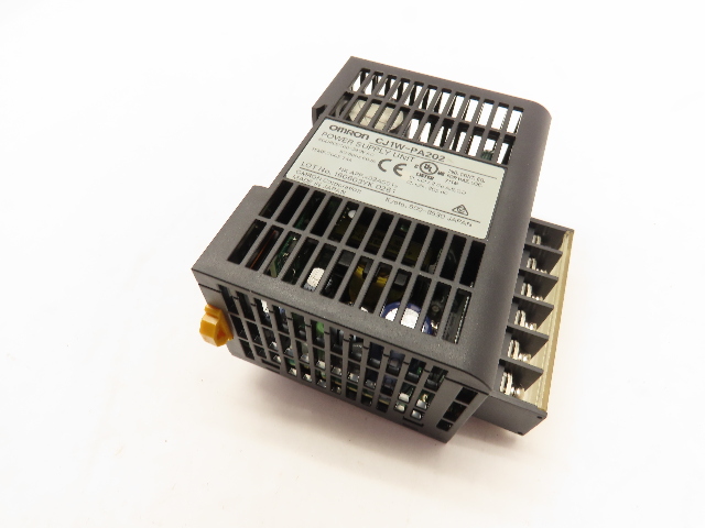 Omron CJ1W-PA202 Power Supply Unit End Module Rail mount & interlocking