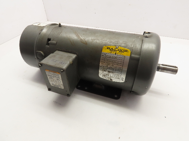 Baldor 105603100BFF 2HP 145T 230/460V 3PH 1725RPM  Motor Stearns Brake