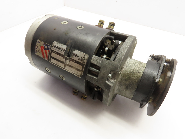 Big Joe 016042 12 Volt DC Motor w/ Mechanical Disk Brake 7"Dx15"L nom.size