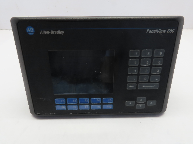 Allen Bradley 2711-B6C2 Ser-B-Rev-F PanelView 600 Control Panel FRN 4.41