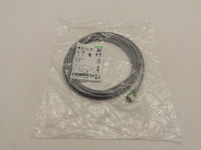 Murr 7000-12291-2340500 Sensor Connector Female 0&deg; M12 Socket 5m 4 Pins - Plain
