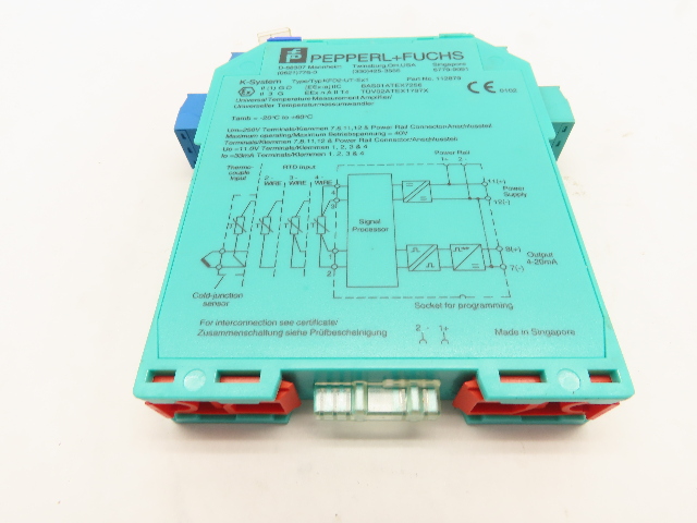 Pepperl Fuchs 112879 KFD2-UT-EX1 Universal Temperature Measurement Amp Converter