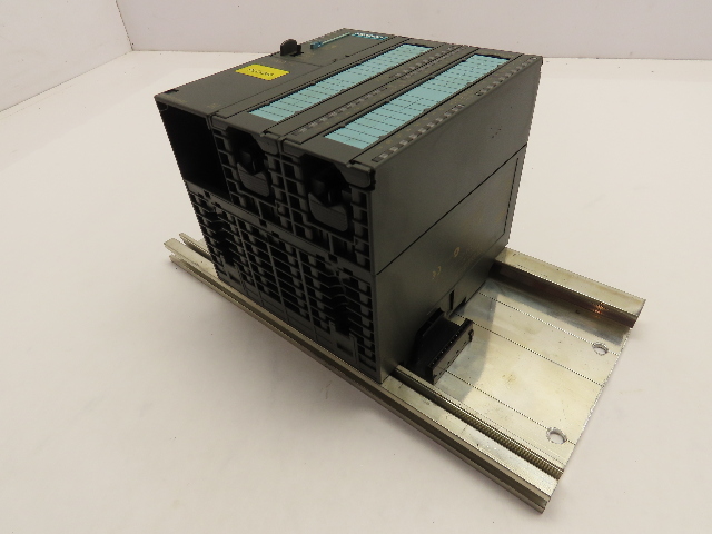 Siemens Simatic 1P 6ES7 314-6CF00-0AB0 Industrial PLC Controller S7 w/mount rail
