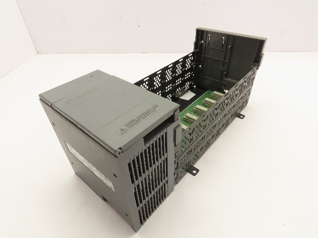 Allen Bradley 1746-P2-Ser-C 1746-A7-Ser-B SLC 500 Power Supply & (7) Slot Rack