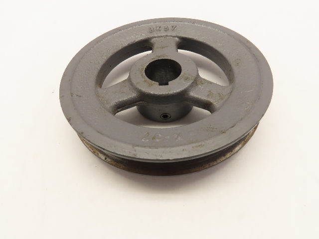 Browning BK57x1 Single Groove V-Belt Sheave Pulley Cast Steel 1" Dia Finish Bore