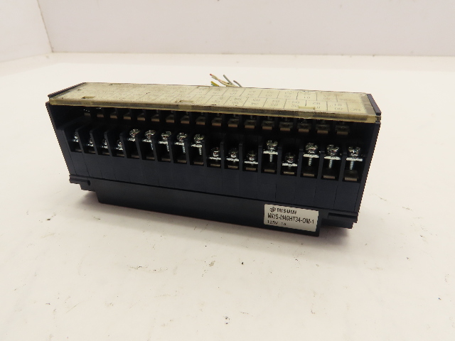 MiSUMi MWS-M40HT34-OM-1 	PLC Terminal Connector Block 125V 1A