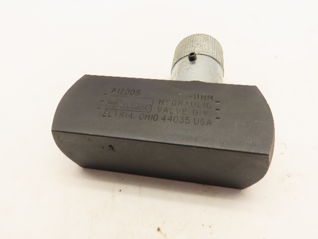 Parker F400S Hydraulic  Inline Flow Control Valve 1/4" NPT