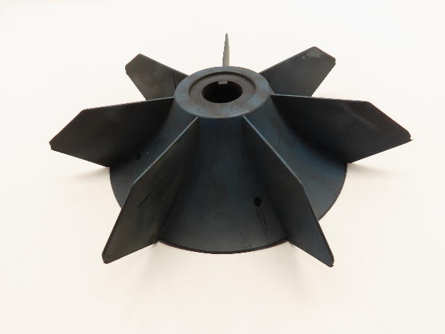 Leeson Motor External Cooling Fan 42mm ID x 11" OD Roll Pin Secured