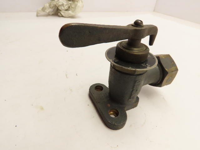 Brass Flow control Valve 1/2" NPT Inlet 3/8" O.D. Copper Sweet Outlet