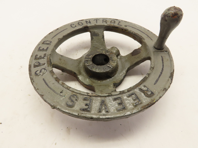 8-1/4" Diameter Cast Iron Machine Handwheel 1-1/8" Bore