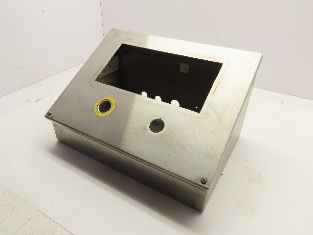 Hoffman C-12C16SS Stainless Steel Consolet Enclosure 12" x 16" - USED