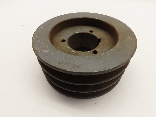 Browning 3B5V94 V-Belt Pulley  A B  3Groove Size 5.7500 in O.D. P1 Taper Bushed