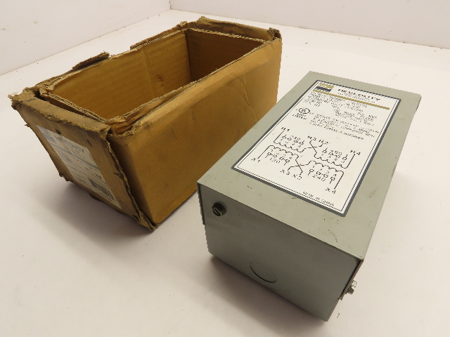 EGS HS1B250 Hevi-Duty 3R Transformer .250 KVA 240/480V-120/240V 1PH NEW
