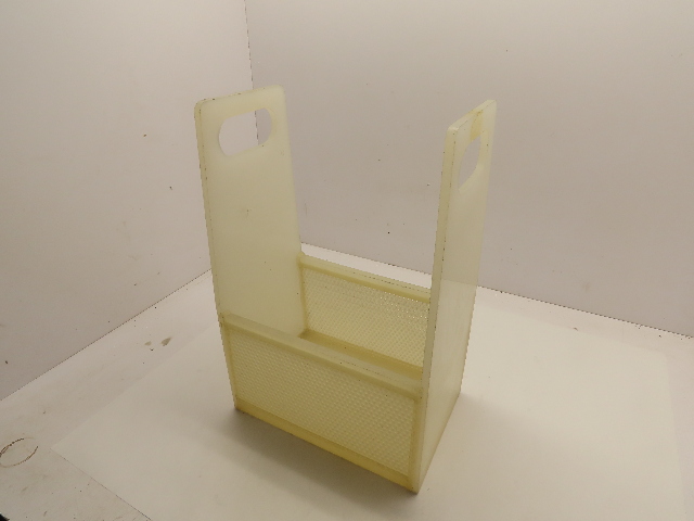 Dynalon Rectangular Dipping Basket Perforated HDPE 12 x 8 x 6-Inch