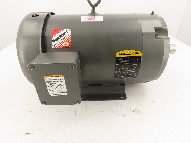 Baldor CM3714T 10 HP 1760RPM 215TC Fr 3PH 208-230/460V TEFC Motor