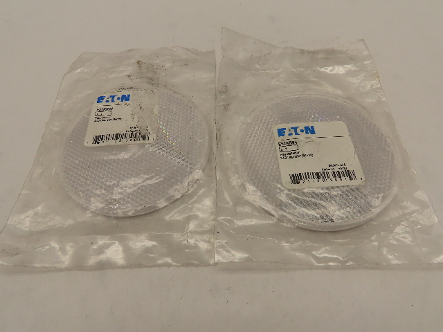 Qty 2 Eaton Cutler-Hammer E51KR84 Retroreflector. 3.00 Dia (84mm) Series-A1.