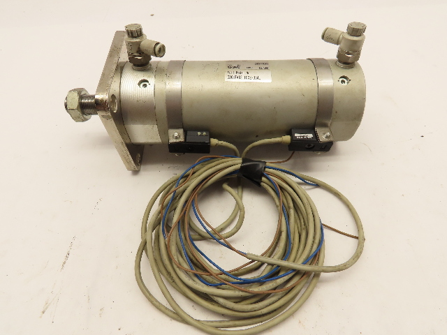 SMC CDG1FA63-100Z Pneumatic Air Cylinder 63MM Bore 100 Stroke (2)D-B54 Switches