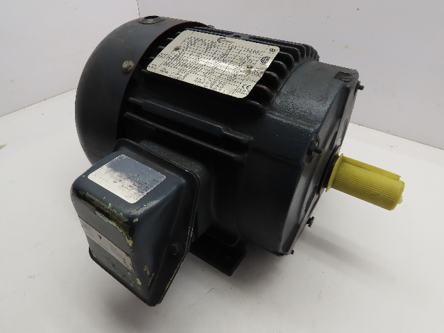 Century TE121 3HP 1760RPM 182T Frame 3PH 208-230/460V TEFC Invertor Duty Motor