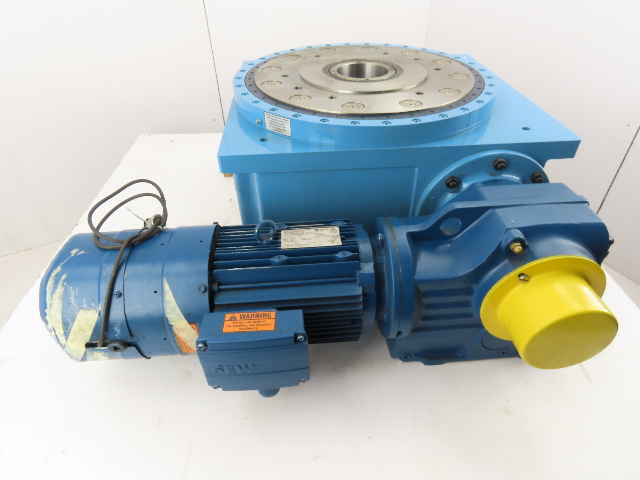 Motion Index Drives RT400-12-360 Cam-Driven Rotary Index Table 5HP