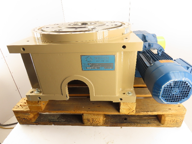 Motion Index Drives MLP 1400/4 Cam-Driven 4-Station 90Deg Rotary Index Table 3HP