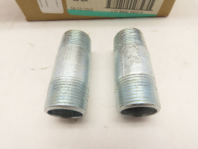 Wheatland Tube E-32152-C Box of 25 3/4x2-1/2" Conduit Nipple Galvanized Threaded