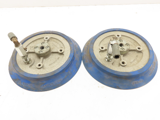 Anver PS96C-NBR300 Vacuum Lifting Suction Pad w/10"dia.SSR-96 Nitrile Cup