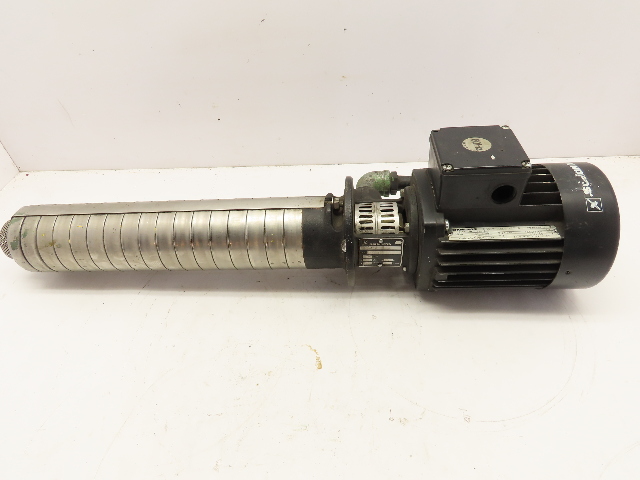 Grundfos SPK4-15/5 A-A-A Multi 15 Stage Immersion Coolant Pump .55Kw Tested