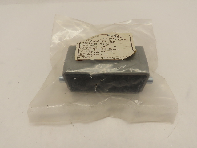 Wevel H16B-T-2B-M32 Electrical Connector Hood Top Entry Lever Lock M32 Thread