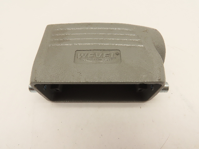 Wevel H16B-SO-2B-M32 Electrical Connector Hood Side Entry Lever Lock M32 Thread