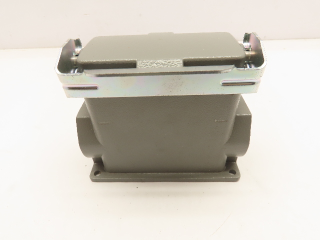 Wevel H16B-FH-1L-MCV-M25 Elect Connector Hood Base Side Entry Lever Lock M25