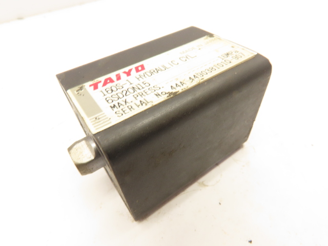 Taiyo 6SD20N15 160S-1 Hydraulic Compact Cylinder 20mm Bore 15mm Stroke