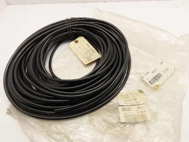 100ft Black vinyl tubing 3/16-inch inner diameter ID 5/16-inch outer diameter OD