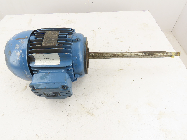 Weg 182TYZ 3HP Motor Long Shaft 230/460V 3Ph New OEM For Gusher Pump