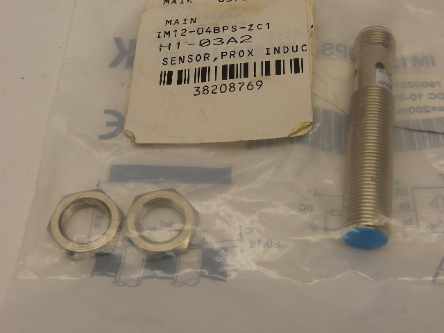 Sick IM12-04BPS-ZC1 10-30 VDC Inductive Proximity Sensor M12x1 Thread