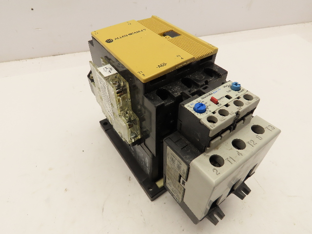 Allen-Bradley 100-A60N*3 Motor Starter 23-75A Overload Relay 120v Coil