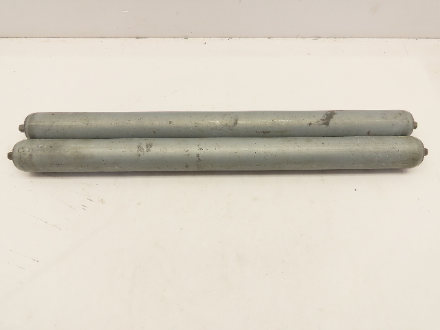 Qty 2 Hytrol Gravity Conveyor Rollers 1.9"OD 23"BF 7/16" Hex Axle Galvanized