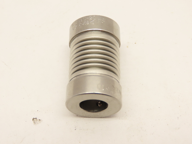 MFBS-20-10-8 NBK MFBS-20 SS Bellows Flexible Shaft Coupling 8mmx10mm Bore Japan