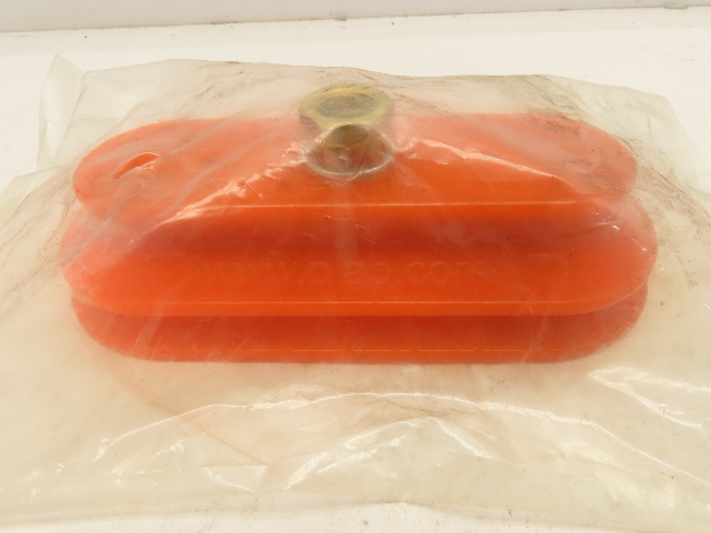 Piab 0122289 OBF65X170P6062.NT38F Oval Bellows Polyurethane Suction/Vacuum Cup