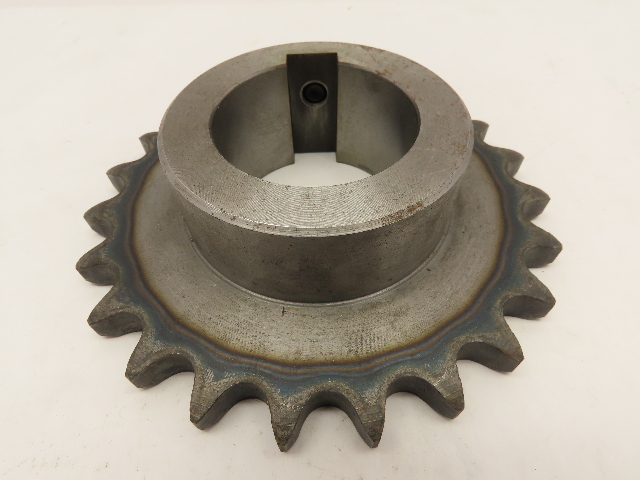 S60B23 Hardened #60 Roller Chain Sprocket 23 Tooth 55mm Bore 16mm Key