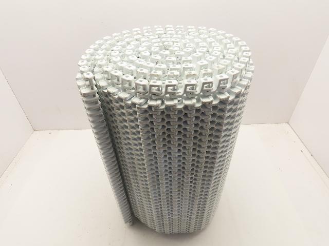 Intralox 2400 Series 1"P Radius Raised Rib Modular Plastic18"W Conveyor Belt 10'