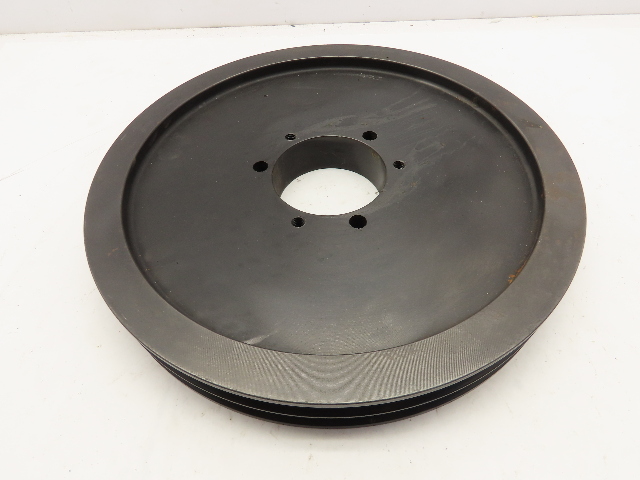 Size 5V V-Belt Pulley Sheave  12-1/2"Dia 2-Groove SF Bushing