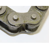 Rexnord 63-BC 0.75" Pitch Carbon Steel Side-flexing 63S Base TableTop Chain 10FT