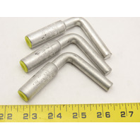 Homac AAPT 1/0-90 Overhead Compression Pin Terminal 5/8" Aluminum LOT OF 3